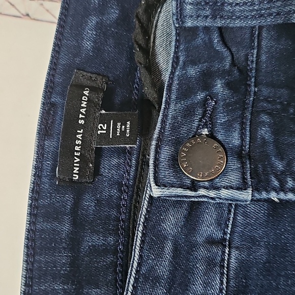 Universal Standard High Waist Blue Jeans Size 12 - Picture 2 of 5
